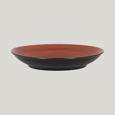RAK Trinidad talíř hluboký pr. 28 cm, hnědý | RAK-TRNNDP28BW