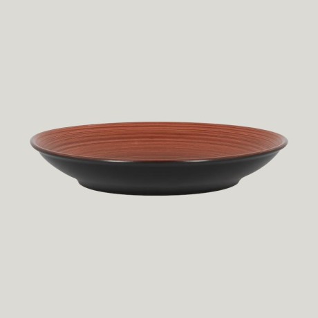 RAK Trinidad talíř hluboký pr. 28 cm, hnědý | RAK-TRNNDP28BW