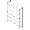 Regalový systém 1357 x 300 mm, 5 polic
