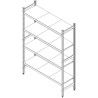 Regalový systém 763 x 500 mm, 4 police