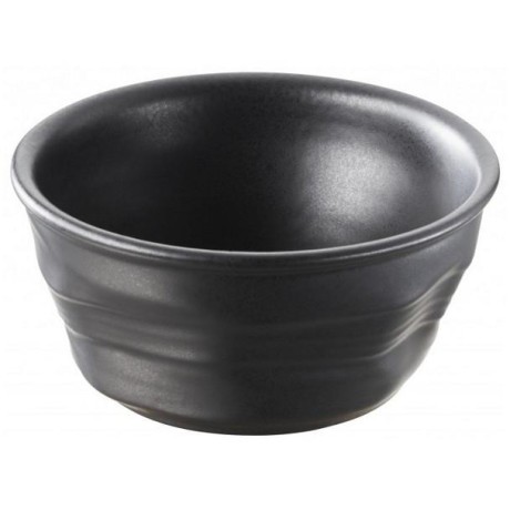 Revol Froissés ramekin pr. 10 cm, černý | REV-646317