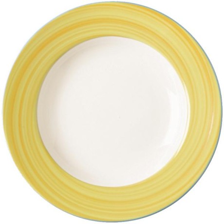 RAK Bahamas 2 talíř hluboký pr. 26 cm, žlutý | RAK-BADP26D53