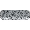 RAK Cobbles talíř obdélníkový 33 × 11 cm, stříbrný | RAK-CBAURPN33