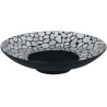 RAK Cobbles talíř hluboký gourmet pr. 29 cm, stříbrný | RAK-CBFDGD29
