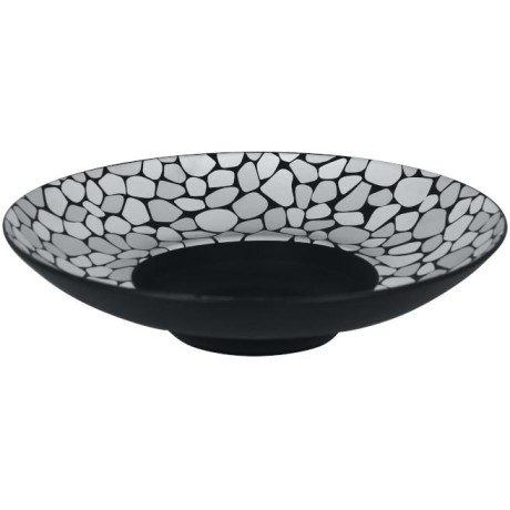 RAK Cobbles talíř hluboký gourmet pr. 26 cm, stříbrný | RAK-CBFDGD26