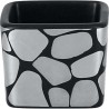RAK Cobbles nižší kostka 5 × 4,5 cm, stříbrná | RAK-CBOPSD02