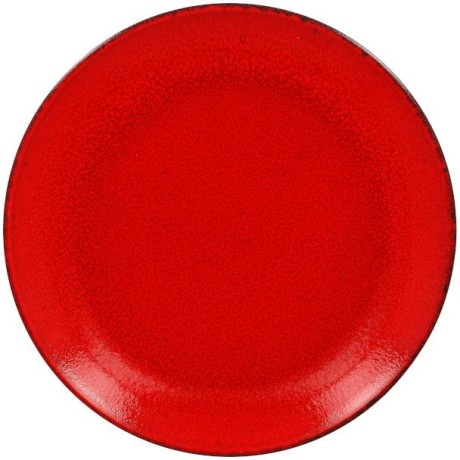 RAK Fire talíř mělký coupe pr. 27 cm, červený | RAK-FRNNPR27RD