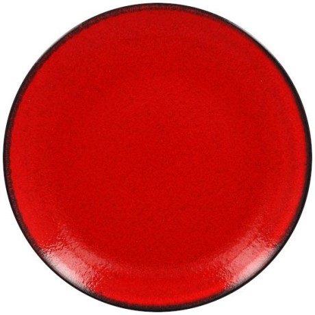 RAK Fire talíř mělký coupe pr. 24 cm, červený | RAK-FRNNPR24RD