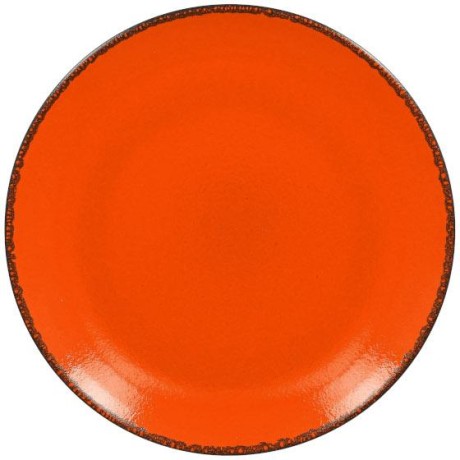 RAK Fire talíř mělký coupe pr. 24 cm, oranžový | RAK-FRNNPR24OR