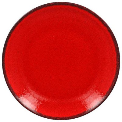 RAK Fire talíř mělký coupe pr. 18 cm, červený | RAK-FRNNPR18RD