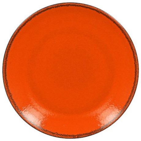 RAK Fire talíř mělký coupe pr. 18 cm, oranžový | RAK-FRNNPR18OR