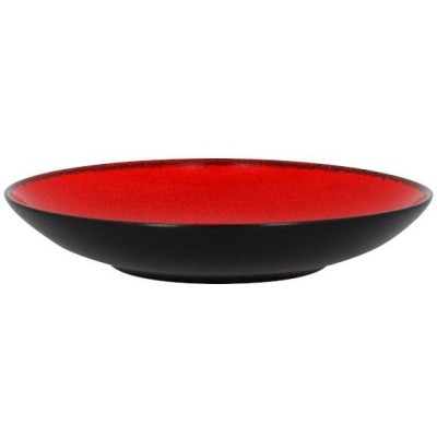 RAK Fire talíř hluboký coupe pr. 23 cm, červený | RAK-FRNNDP23RD
