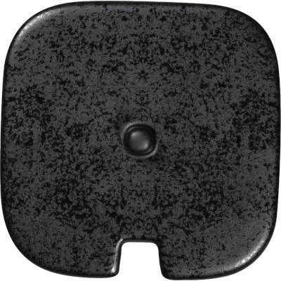 RAK Fractal víko pro misku 8 × 8 cm, černé | RAK-KRFTSU23LD