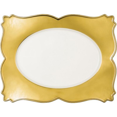 RAK Golden Ultra tác obdélníkový 42 × 32,5 cm, zlatý | RAK-UGKQRT42
