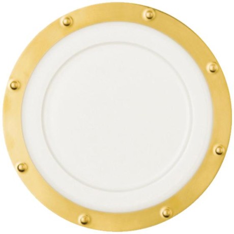 RAK Golden Ultra talíř mělký pr. 22 cm, zlatý | RAK-UGKQRP22