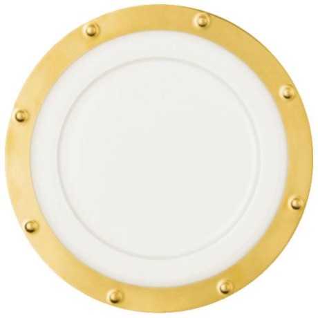 RAK Golden Ultra talíř mělký pr. 16 cm, zlatý | RAK-UGKQRP16