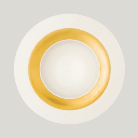 RAK Golden Ultra talíř hluboký pr. 29 cm, zlatý | RAK-UGKQDP29