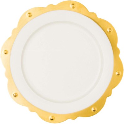 RAK Golden Ultra talíř mělký pr. 33 cm, zlatý | RAK-UGKQSP33