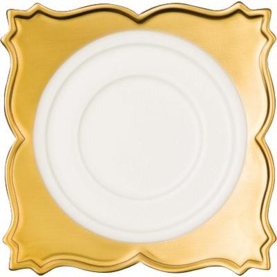 RAK Golden Ultra podšálek 15 × 15 cm, zlatý | RAK-UGKQSA15