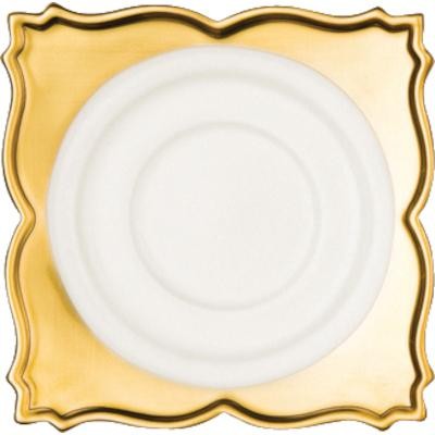 RAK Golden Ultra podšálek 12 × 12 cm, zlatý | RAK-UGKQSA12