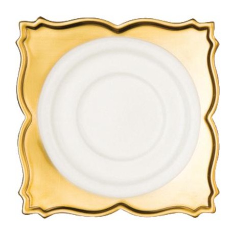RAK Golden Ultra podšálek 12 × 12 cm, zlatý | RAK-UGKQSA12