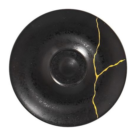 RAK Kintzoo podšálek pr. 15 cm, černý | RAK-KZSWSA15G2