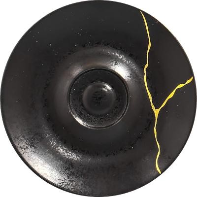 RAK Kintzoo podšálek pr. 12 cm, černý | RAK-KZSWSA12G2