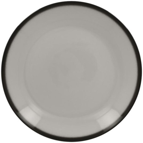 RAK Lea talíř mělký coupe pr. 27 cm, šedý | RAK-LENNPR27GY