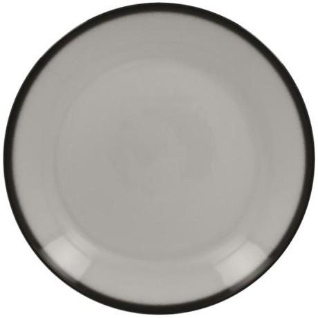 RAK Lea talíř mělký coupe pr. 24 cm, šedý | RAK-LENNPR24GY