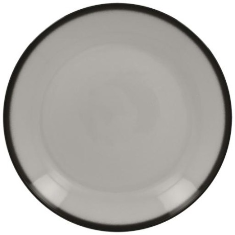RAK Lea talíř mělký coupe pr. 21 cm, šedý | RAK-LENNPR21GY