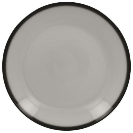 RAK Lea talíř mělký coupe pr. 18 cm, šedý | RAK-LENNPR18GY