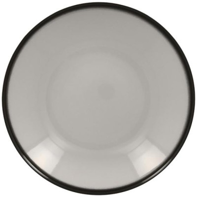 RAK Lea talíř hluboký coupe pr. 23 cm, šedý | RAK-LENNDP23GY