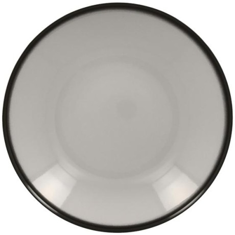 RAK Lea talíř hluboký coupe pr. 23 cm, šedý | RAK-LENNDP23GY