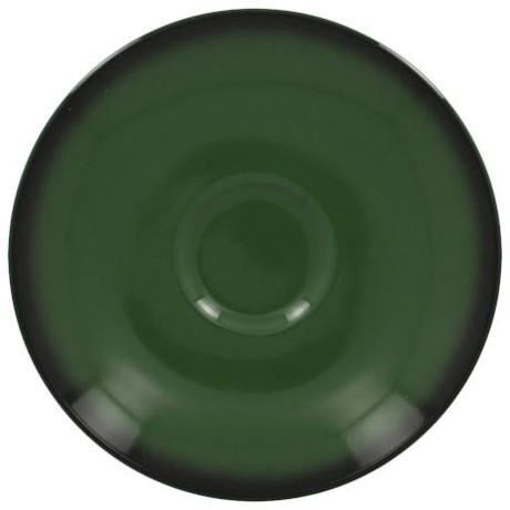RAK Lea podšálek pr. 17 cm, tmavě zelený | RAK-LECLSA17DG