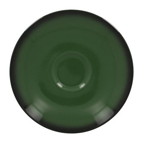 RAK Lea podšálek pr. 15 cm, tmavě zelený | RAK-LECLSA15DG