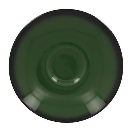 RAK Lea podšálek pr. 13 cm, tmavě zelený | RAK-LECLSA13DG