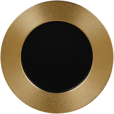 RAK Metalfusion talíř mělký, vroubkovaný pr. 29 cm, zlatý | RAK-MFEVFP29GB