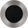 RAK Metalfusion talíř mělký, vroubkovaný pr. 29 cm, stříbrný | RAK-MFEVFP29SB