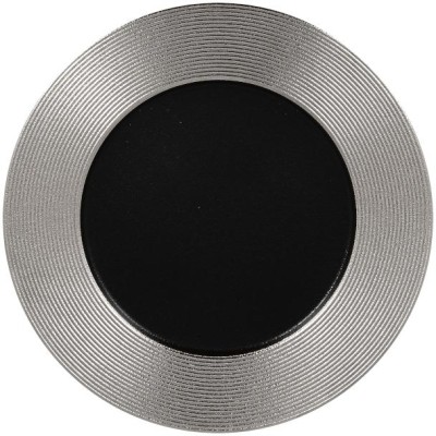 RAK Metalfusion talíř mělký, vroubkovaný pr. 27 cm, stříbrný | RAK-MFEVFP27SB