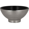 RAK Metalfusion miska vroubkovaná pr. 12 cm, stříbrná | RAK-MFEVBI12SB