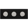 RAK Metalfusion podnos obdélníkový 30 × 11 cm, stříbrný | RAK-MFSPR3BWSB