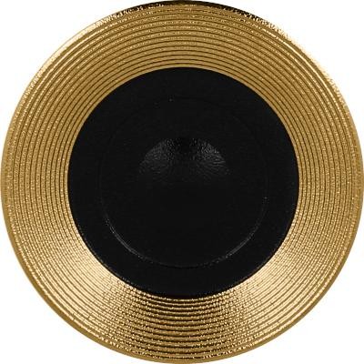 RAK Metalfusion podšálek, vroubkovaný pr. 15 cm, zlatý | RAK-MFEVSA15GB