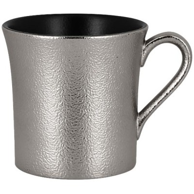 RAK Metalfusion hrnek na kávu 20 cl, stříbrný | RAK-MFFDCU20SB