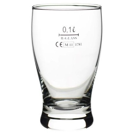 Gentleman sklenička cejchovaná 0,1 l