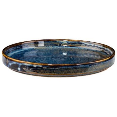 Deep blue talíř mělký pr. 18 cm
