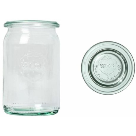 Zavařovací sklenice WECK Mini Zylinder 145 ml s víčkem, set 12 ks