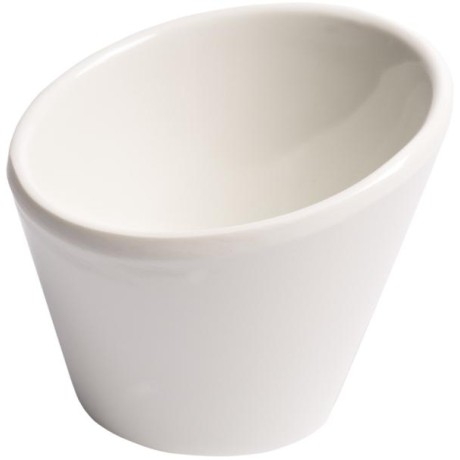 Verlo Velocity miska zkosená, melaminová pr. 7 cm, bílá