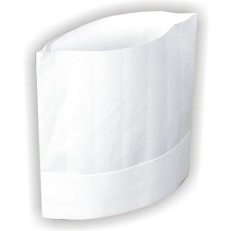 Premium čepice kuchařská výš. 22 cm, bílá