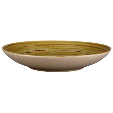 Spot talíř hluboký 23 cm, hnědý granát