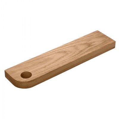 Deska dubová s otvorem 400 × 100 × 25 mm